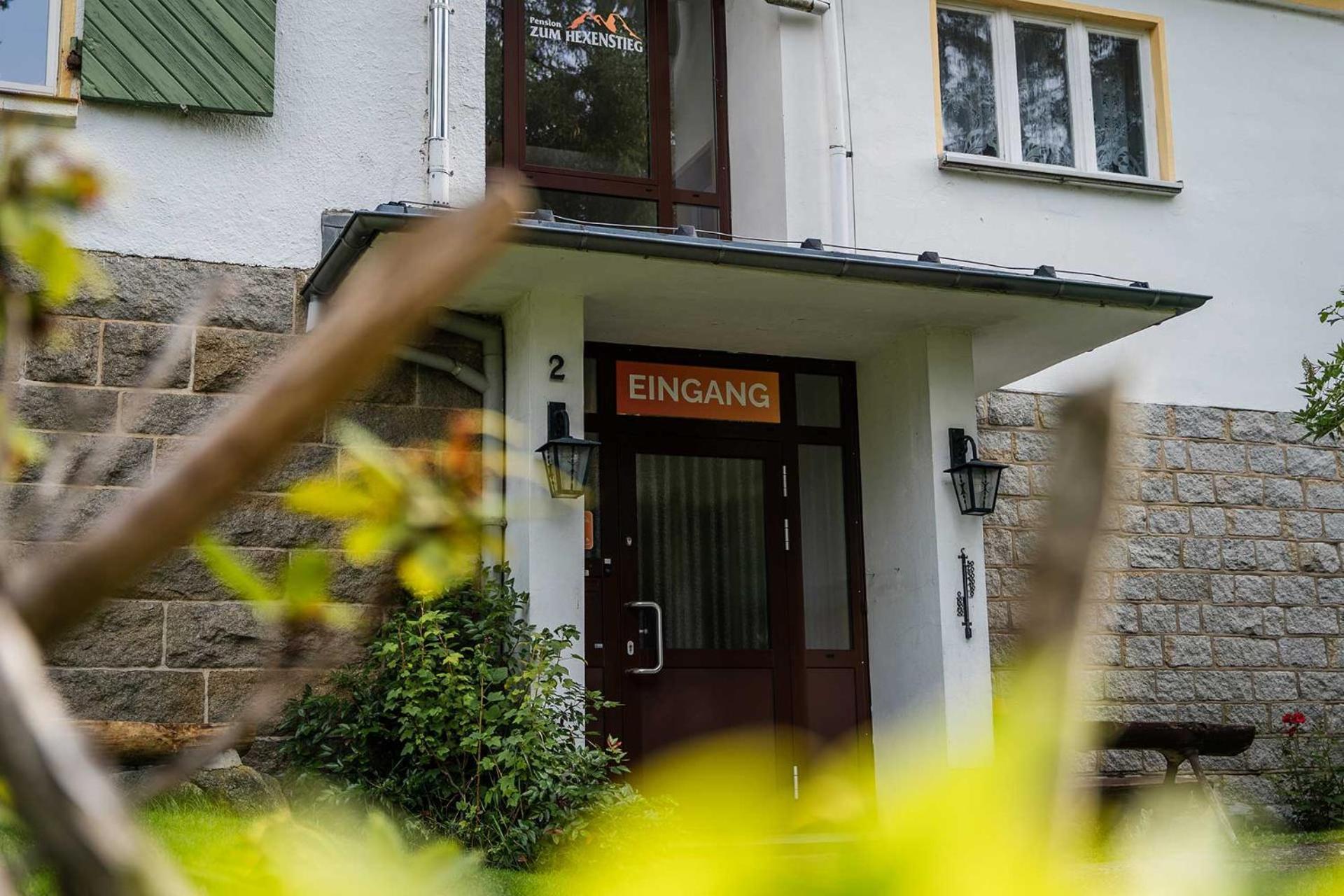 Pension Zum Hexenstieg Schierke Esterno foto
