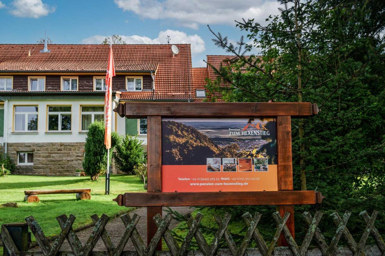 Pension Zum Hexenstieg Schierke Esterno foto